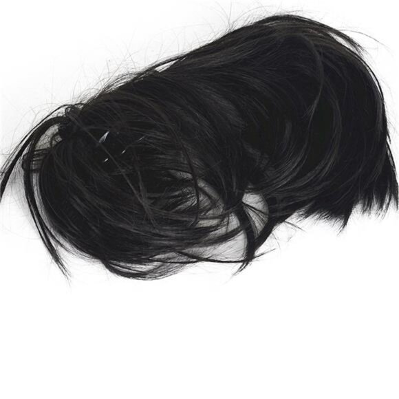 Adjustable Messy Style Ponytail Hair Extension Synthetic Hairpiece with Jaw Claw - Picture 5 of 7